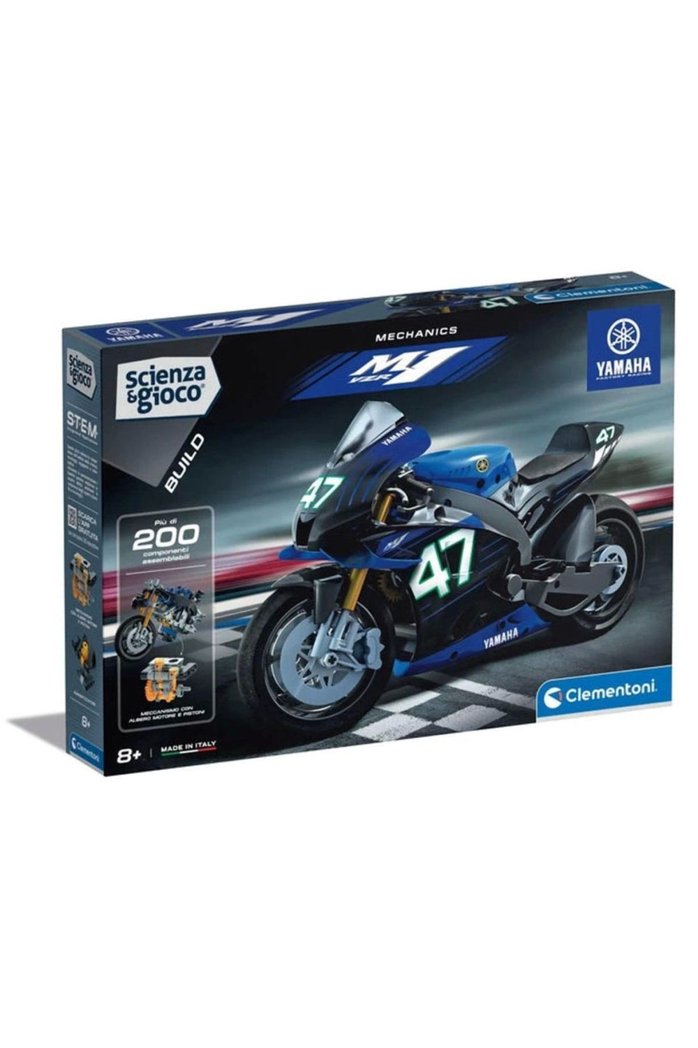 Çocuk 75084tr Mekanik Laboratuvarı - Yamaha M1 8 Yaş
