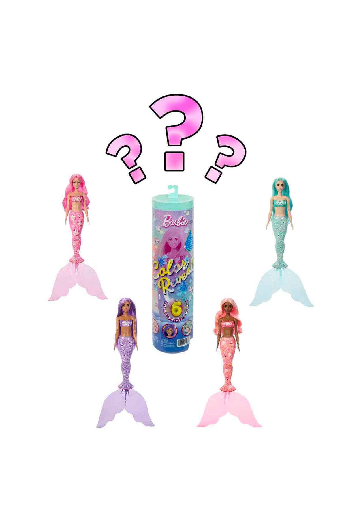 Barbie Color Reveal Renk Değiştiren Bebek Serisi Sürpriz Paket JMW61