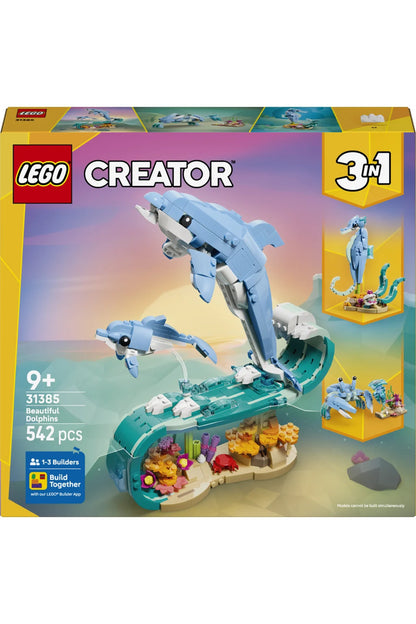 LEGO Creator Deniz Hayvanları: Güzel Yunuslar 31385