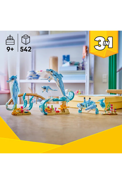 LEGO Creator Deniz Hayvanları: Güzel Yunuslar 31385