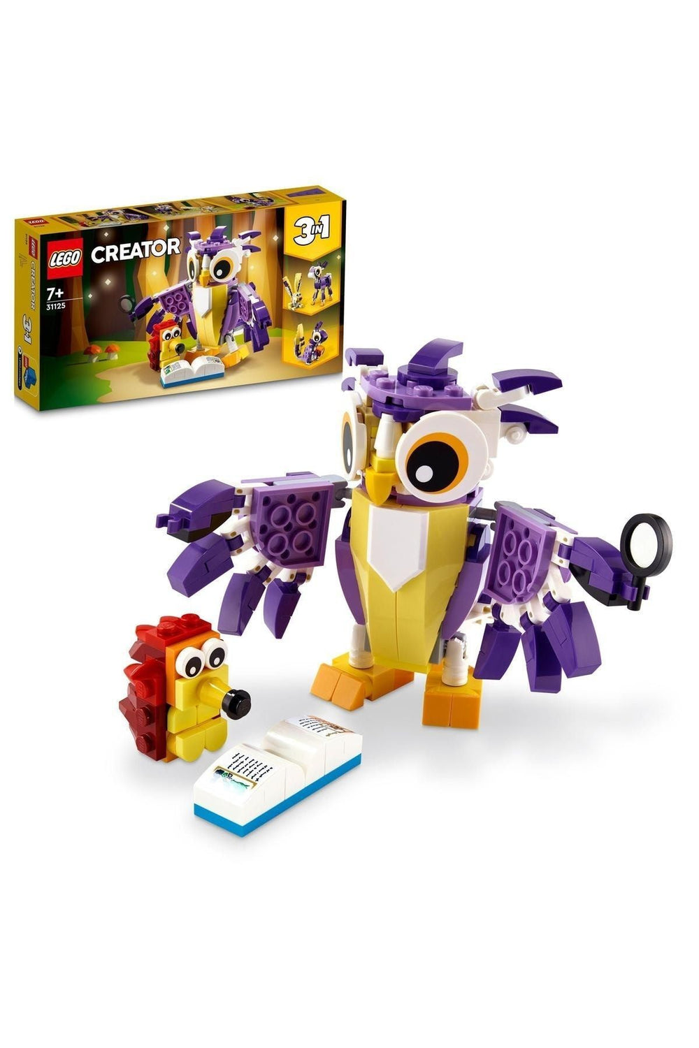 ® Creator 3’ü 1 Arada Fantastik Orman Yaratıkları 31125 - Yaratıcı Oyuncak Yapım Seti(175 Parça)