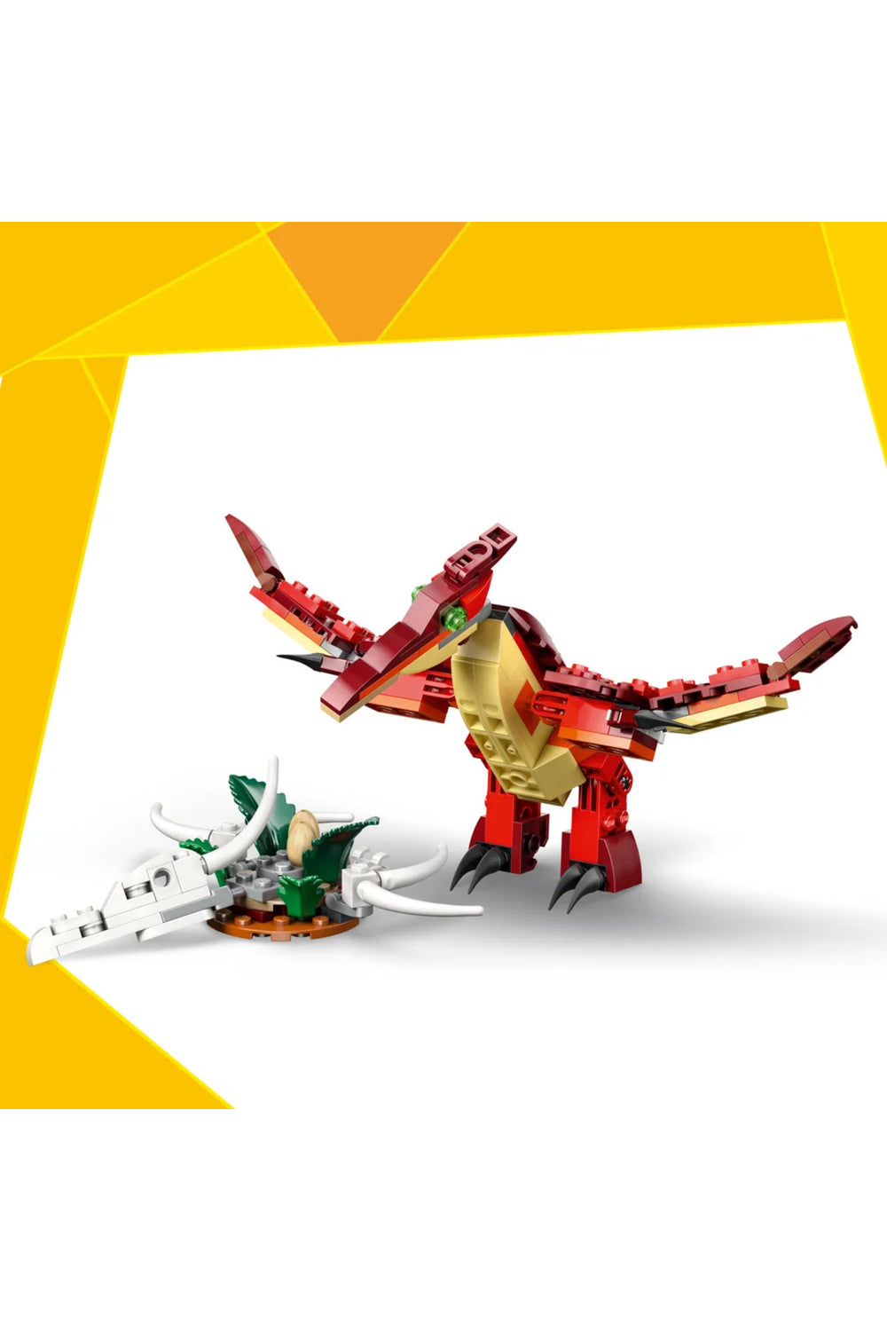 ® Creator 3’ü 1 Arada Vahşi Dinozor 31379 – 8+ Yaratıcı Oyuncak Yapım Seti (283 Parça)