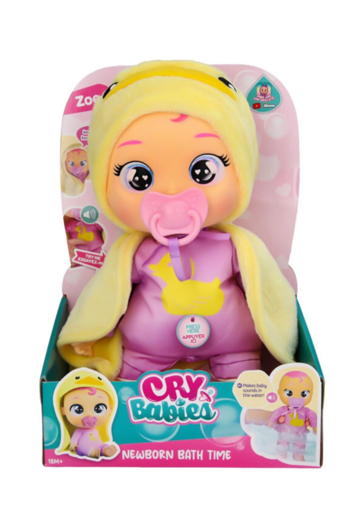 Cry Babies Love Banyo Zamanı Zoe CYB67200