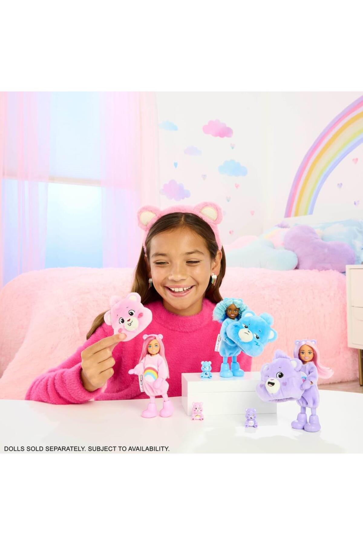 Barbie Cutie Reveal Sevimli Ayıcıklar Bebek Serisi Sürpriz Paket JCN97