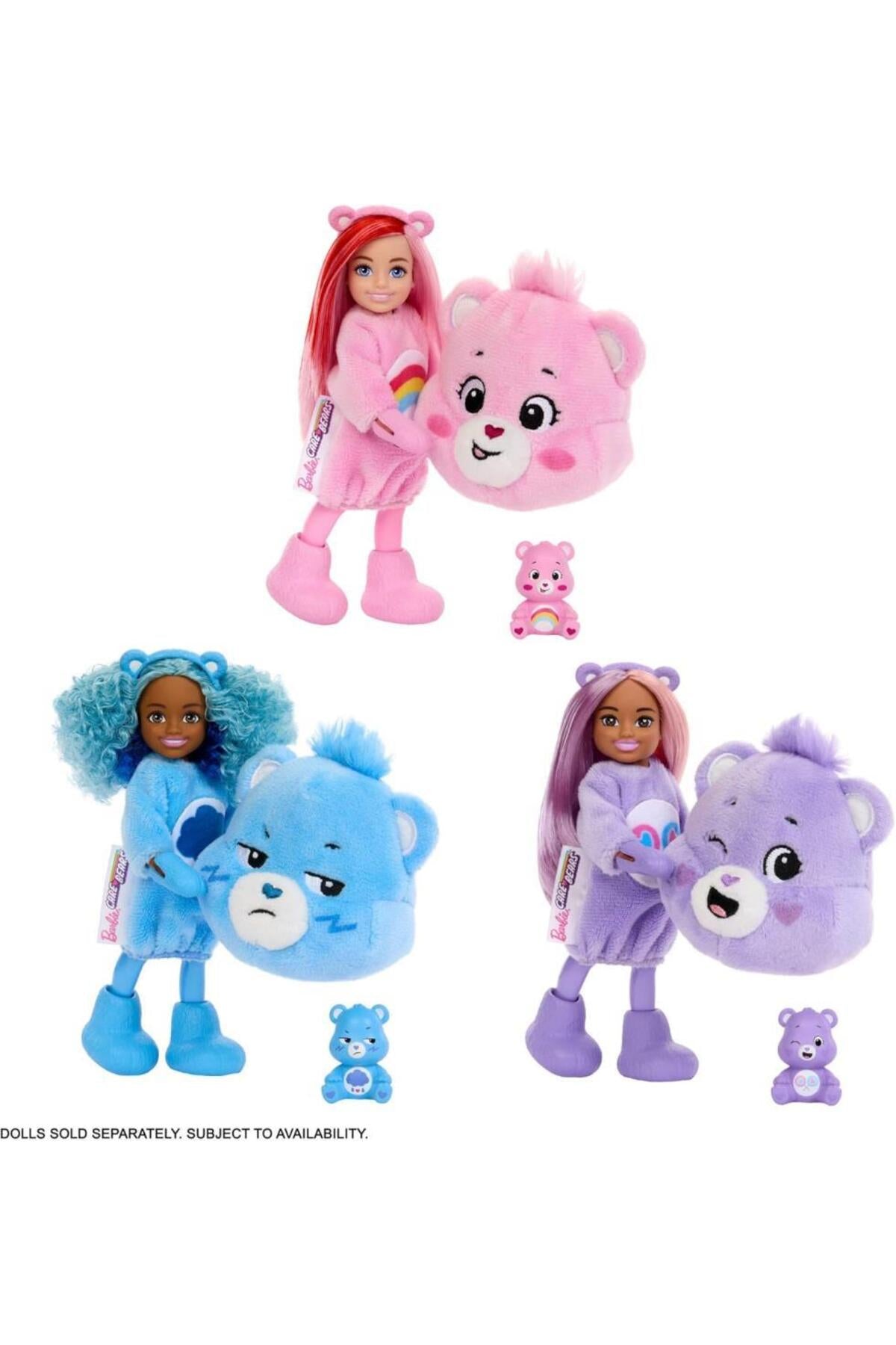 Barbie Cutie Reveal Sevimli Ayıcıklar Bebek Serisi Sürpriz Paket JCN97