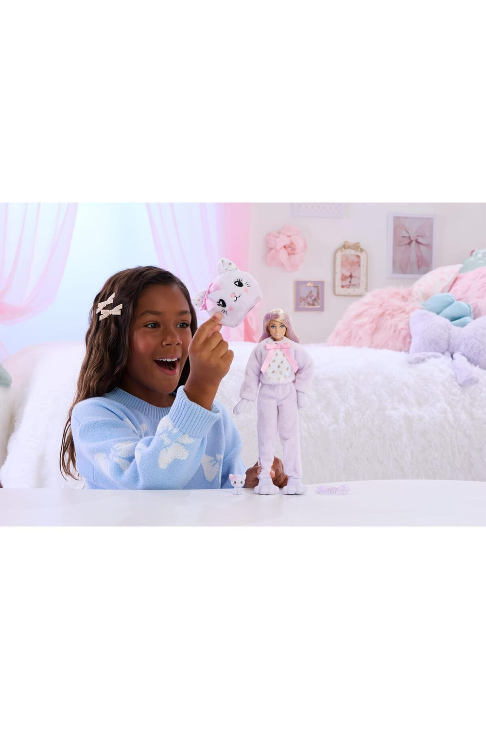 ® Cutie Reveal™ Serisi - Kedicik Bebek ve aksesuarları, 10 sürpriz JJP64