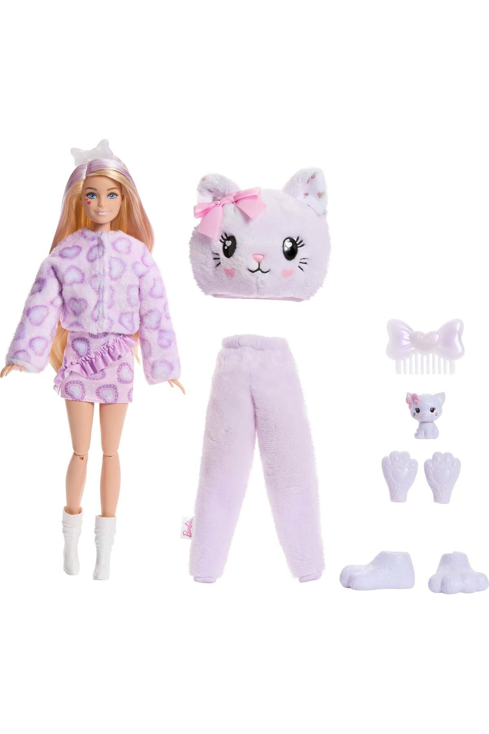 ® Cutie Reveal™ Serisi - Kedicik Bebek ve aksesuarları, 10 sürpriz JJP64