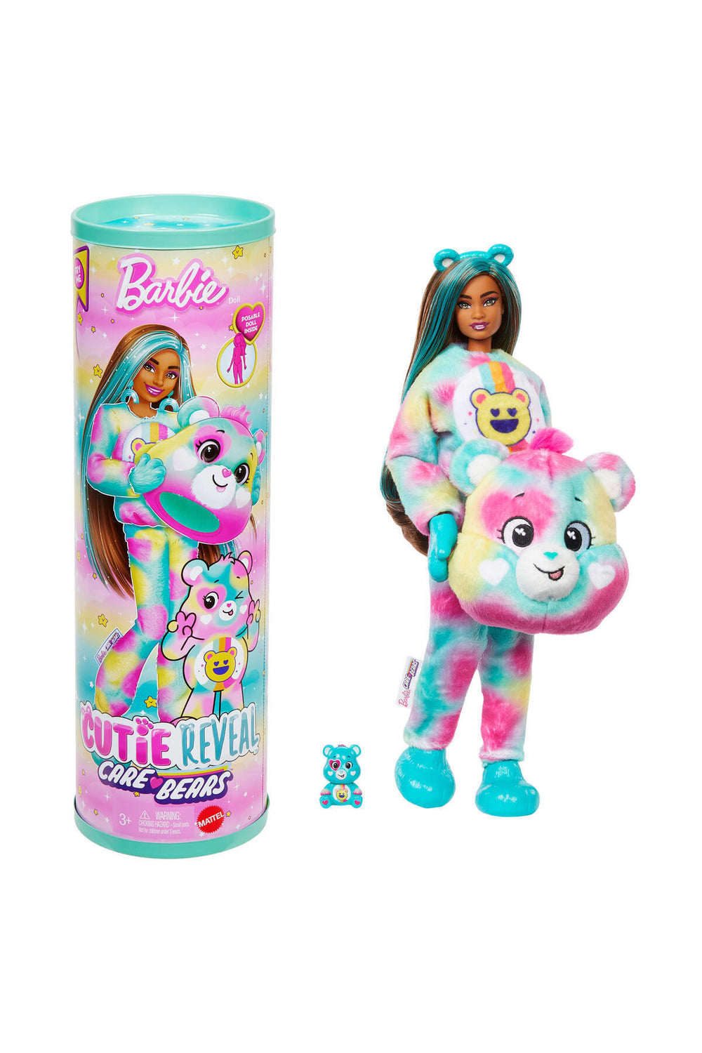 Cutie Reveal Sevimli Ayıcıklar bebek ve aksesuarları, Mutlu Ayıcık ve 10 sürpriz JFV62
