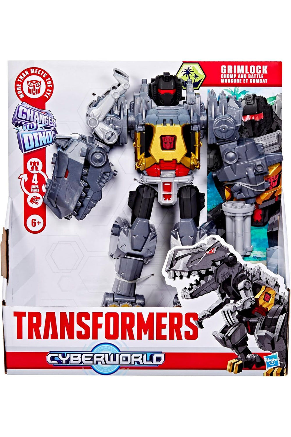 Cyberworld Grimlock Chomp & Battle Aksiyon Figürü