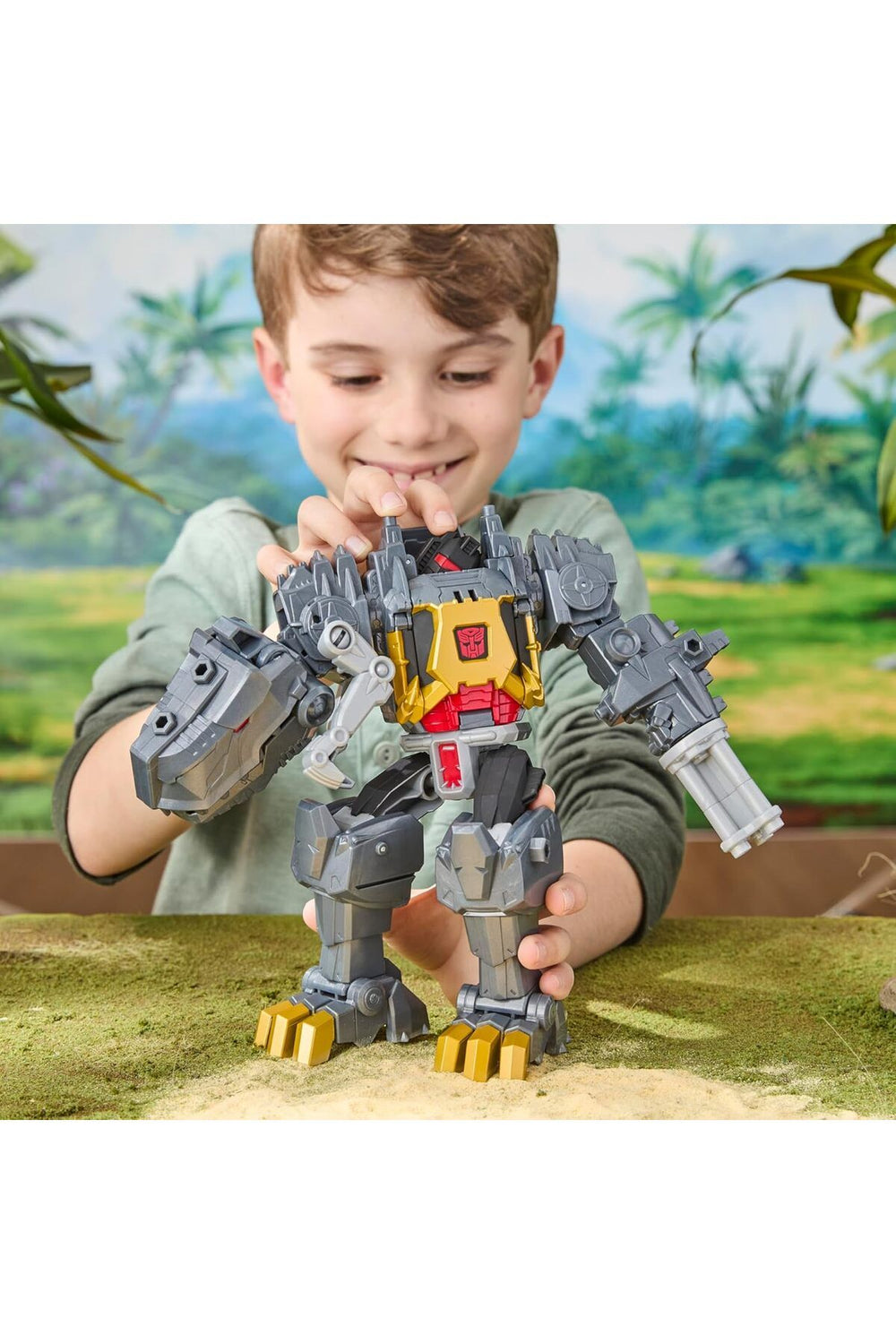 Cyberworld Grimlock Chomp & Battle Aksiyon Figürü