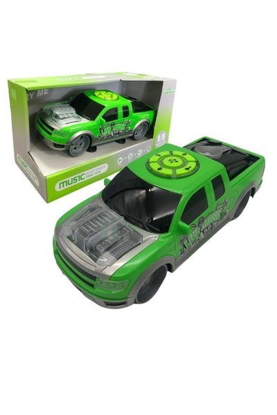 Dans Eden Ileri Geri Hareketli Işıklı Tarz Pick Up Araba