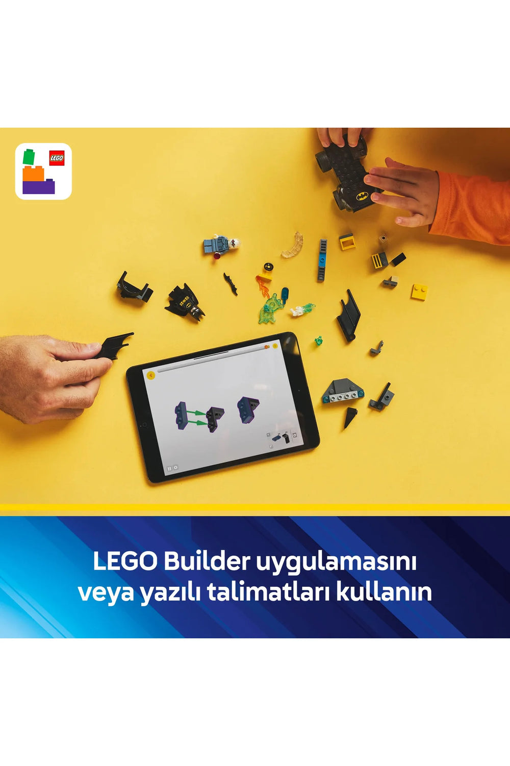® DC Batman™: Batman ve Batmobile™, Mr. Freeze™’e Karşı 76301 - 4+ Yaratıcı Oyuncak Yapım Seti (63P)