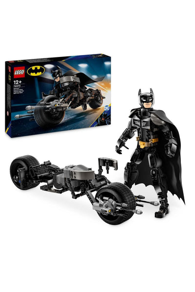 DC Batman: Batman Yapım Figürü ve Bat-Pod Motosiklet 76273 - 12 Yaş ve Üzeri Süper Kahram