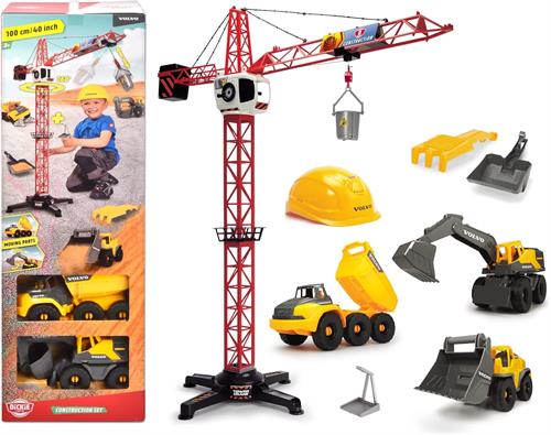 Dickie Toys Dickie Volvo İnşaat Yapı Seti 203724007