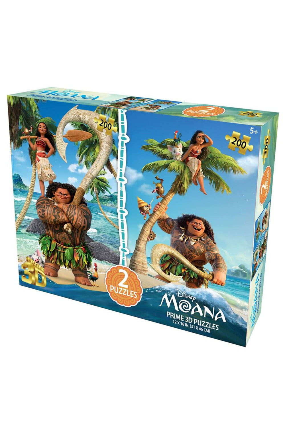 Disney Moana İkili Puzzle 200 Parça 10253