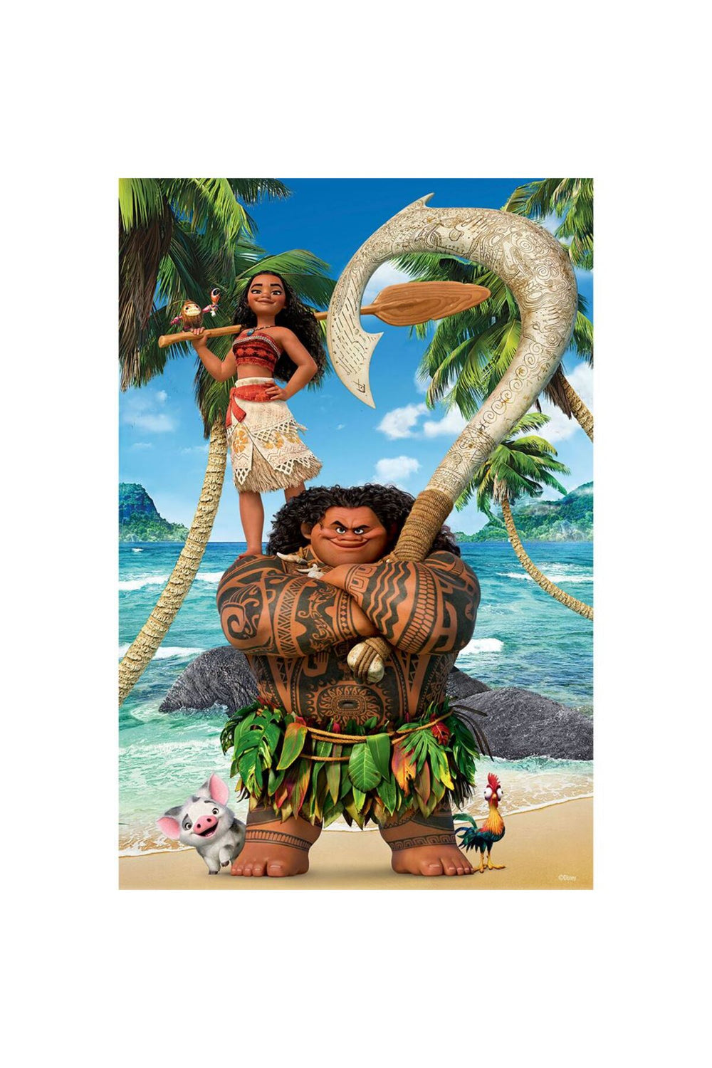Disney Moana İkili Puzzle 200 Parça 10253