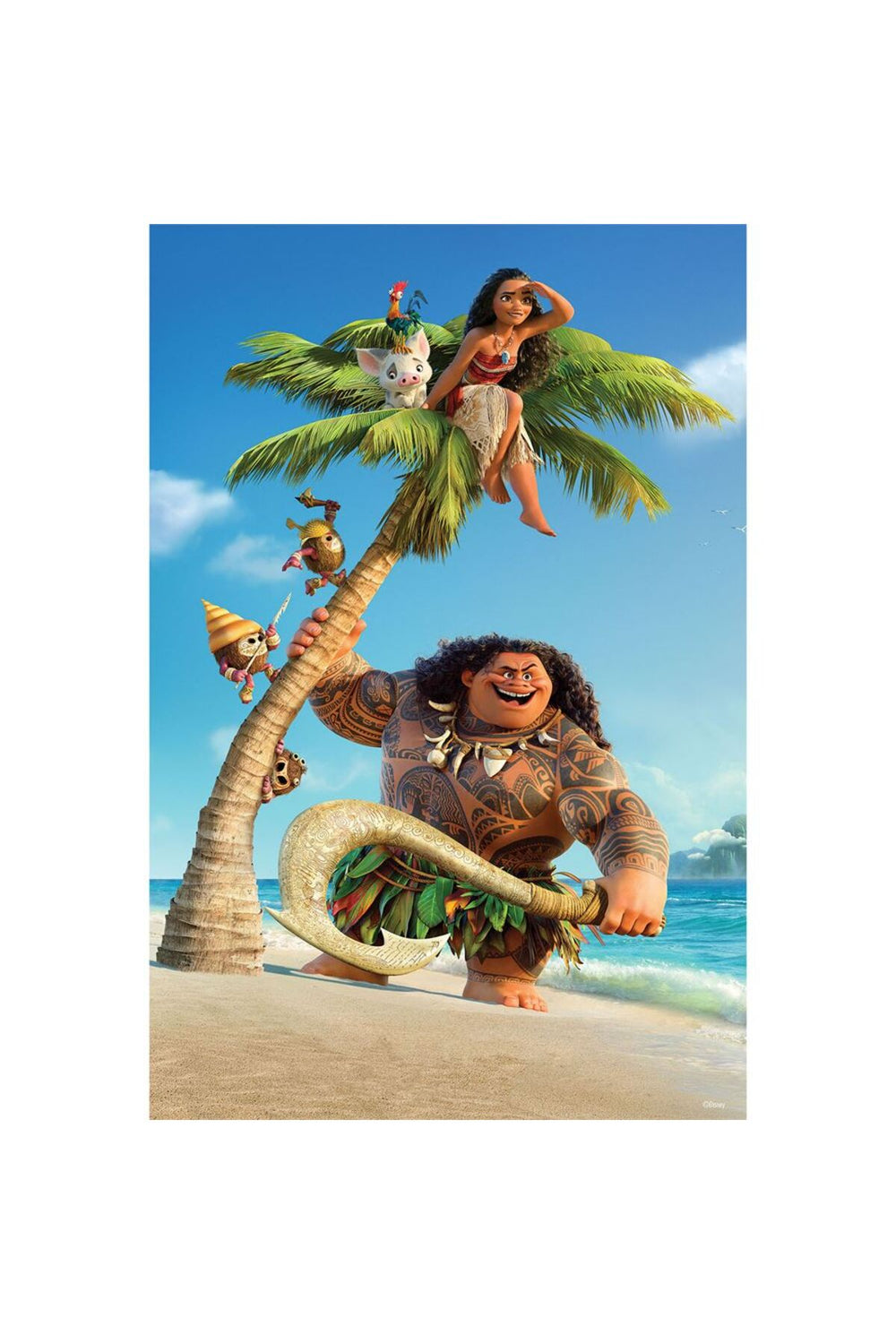 Disney Moana İkili Puzzle 200 Parça 10253
