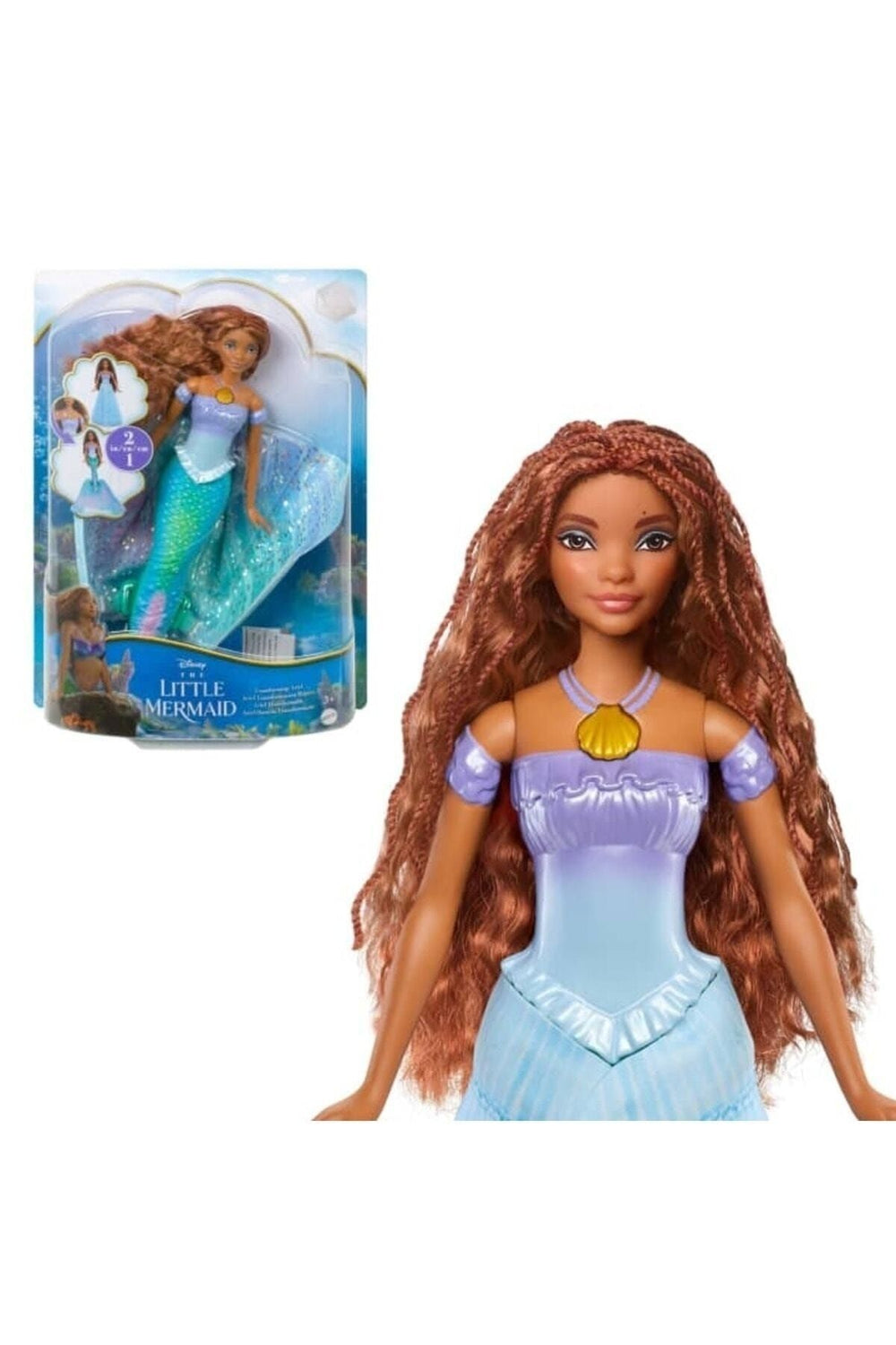 DISNEY PRENSES Deniz Kızına Dönüşebilen Ariel HLX13