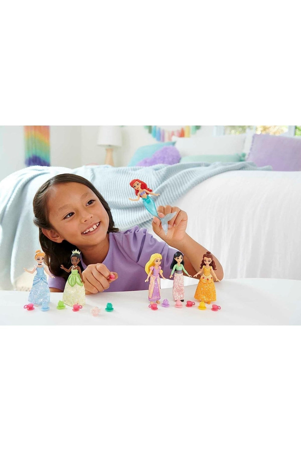 DİSNEY PRİNCESS Disney Prenses Bebekleri 6'lı Set