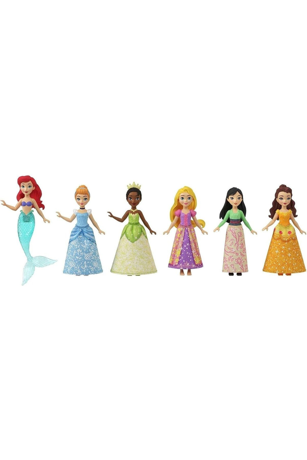 DİSNEY PRİNCESS Disney Prenses Bebekleri 6'lı Set