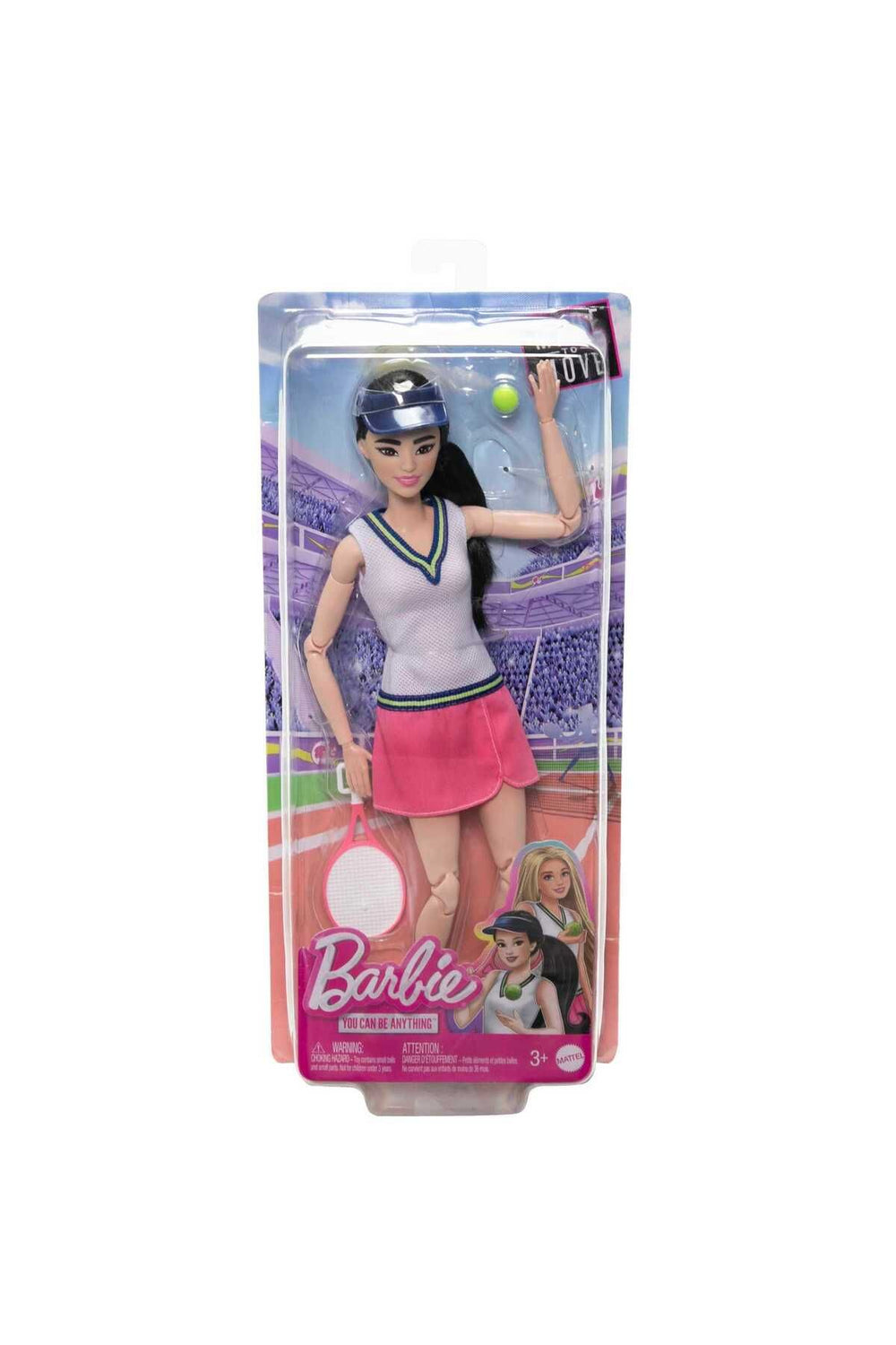 Doll & Accessories, Career Tennis Player Doll with Racket and Ball