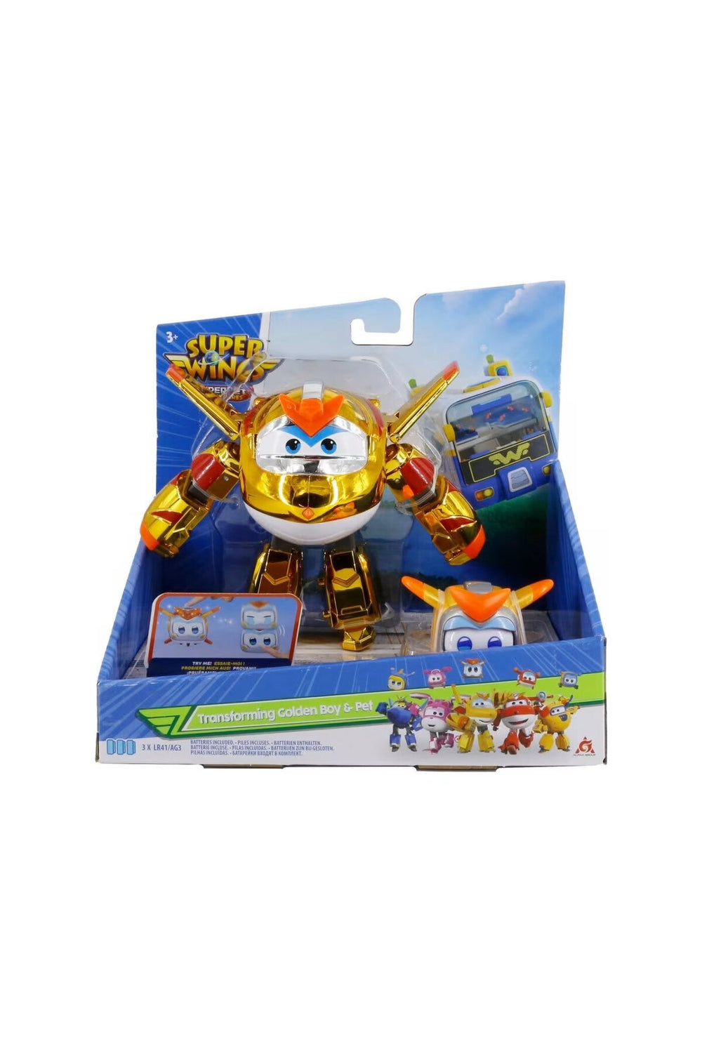 Dönüşen Golden Boy ve Mini Figürü Oyun Seti