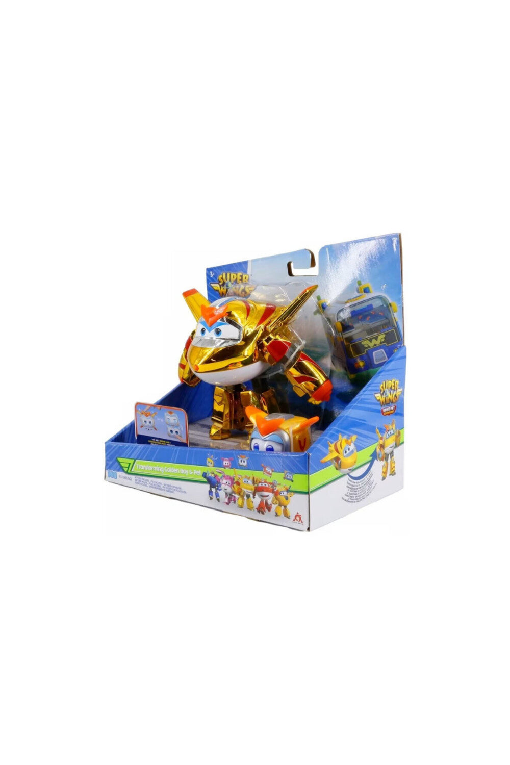 Dönüşen Golden Boy ve Mini Figürü Oyun Seti
