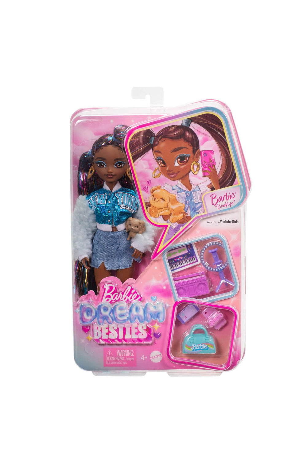 Dream Besties™ Barbie® 'Brooklyn' bebek ve aksesuarları