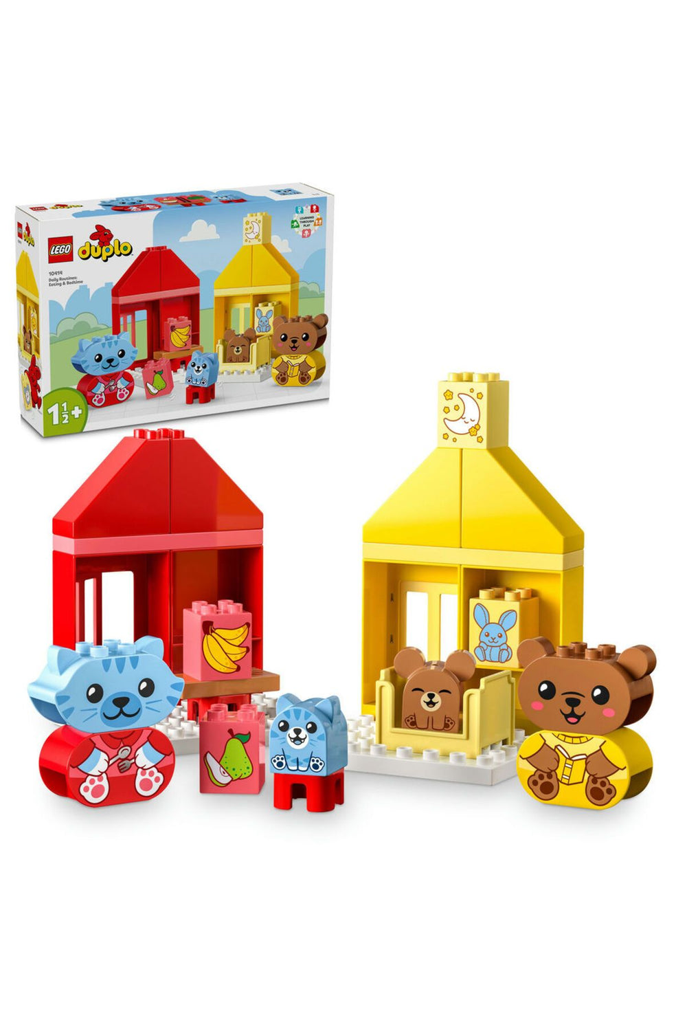 ® DUPLO® İlk Günlük Rutinlerim: Yemek ve Uyku Zamanı 10414  - 1½ Yaş+ İçin Yapım Seti (28 Parça)