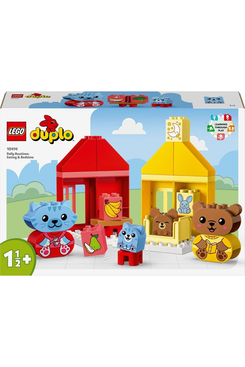 ® DUPLO® İlk Günlük Rutinlerim: Yemek ve Uyku Zamanı 10414  - 1½ Yaş+ İçin Yapım Seti (28 Parça)
