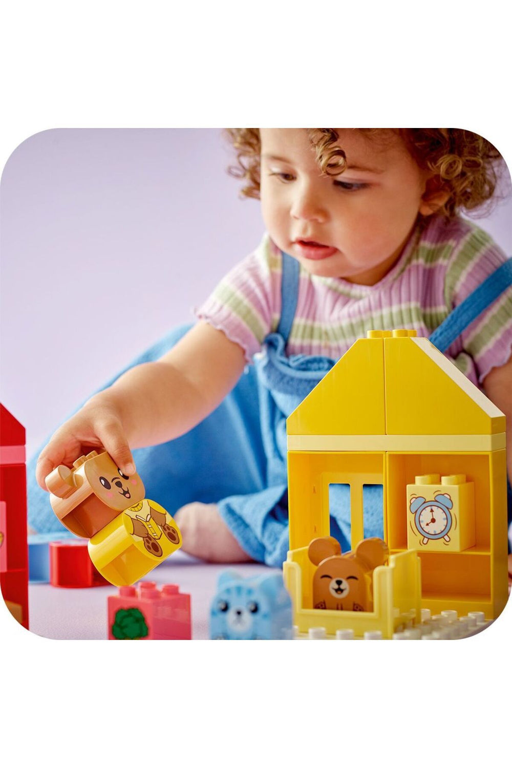 ® DUPLO® İlk Günlük Rutinlerim: Yemek ve Uyku Zamanı 10414  - 1½ Yaş+ İçin Yapım Seti (28 Parça)