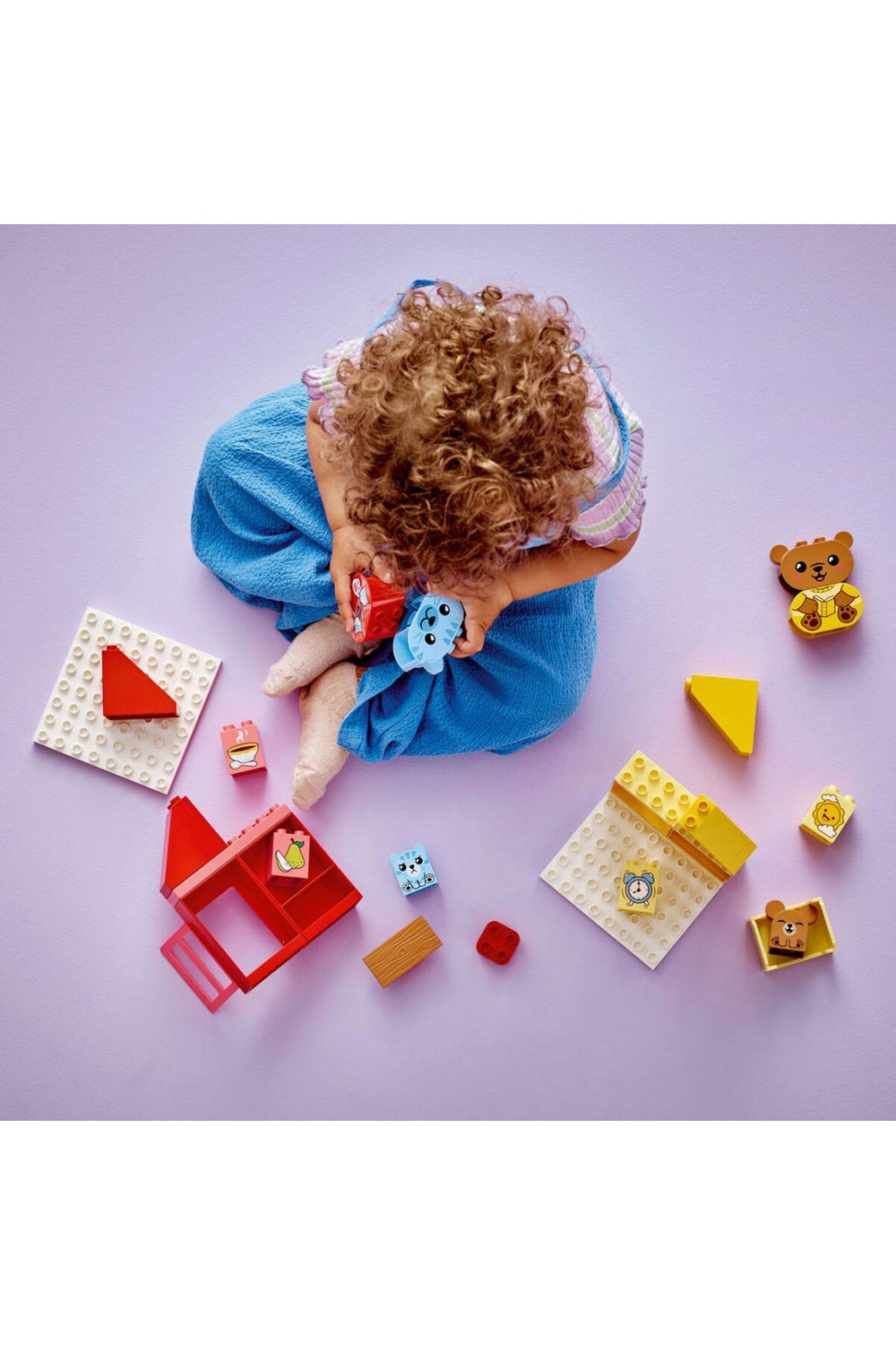 ® DUPLO® İlk Günlük Rutinlerim: Yemek ve Uyku Zamanı 10414  - 1½ Yaş+ İçin Yapım Seti (28 Parça)
