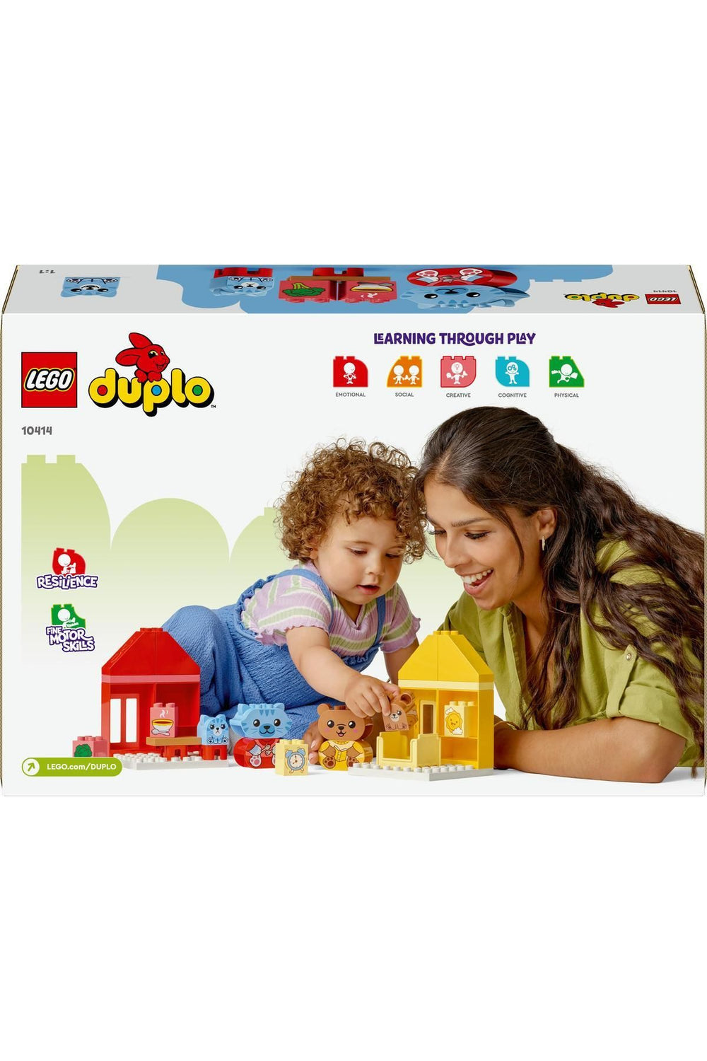 ® DUPLO® İlk Günlük Rutinlerim: Yemek ve Uyku Zamanı 10414  - 1½ Yaş+ İçin Yapım Seti (28 Parça)