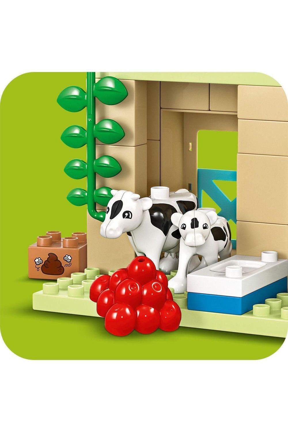 ® DUPLO® Kasabası Çiftlikte Hayvanların Bakımı 10416- 2 Yaş ve Üzeri İçin Yapım Seti (74 Parça)