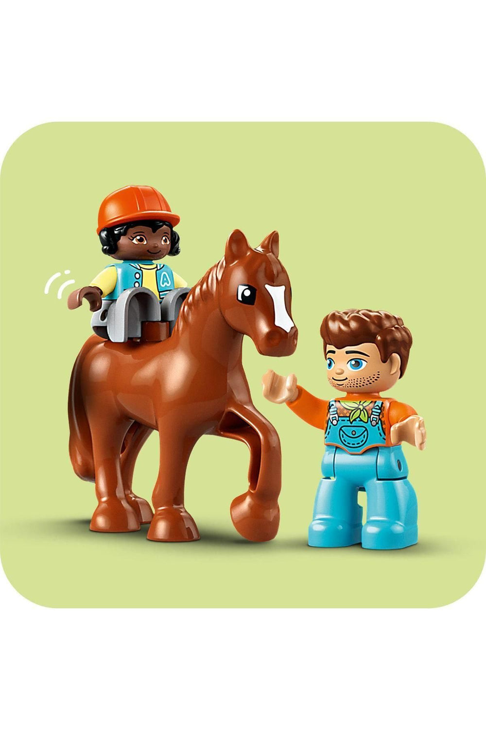 ® DUPLO® Kasabası Çiftlikte Hayvanların Bakımı 10416- 2 Yaş ve Üzeri İçin Yapım Seti (74 Parça)