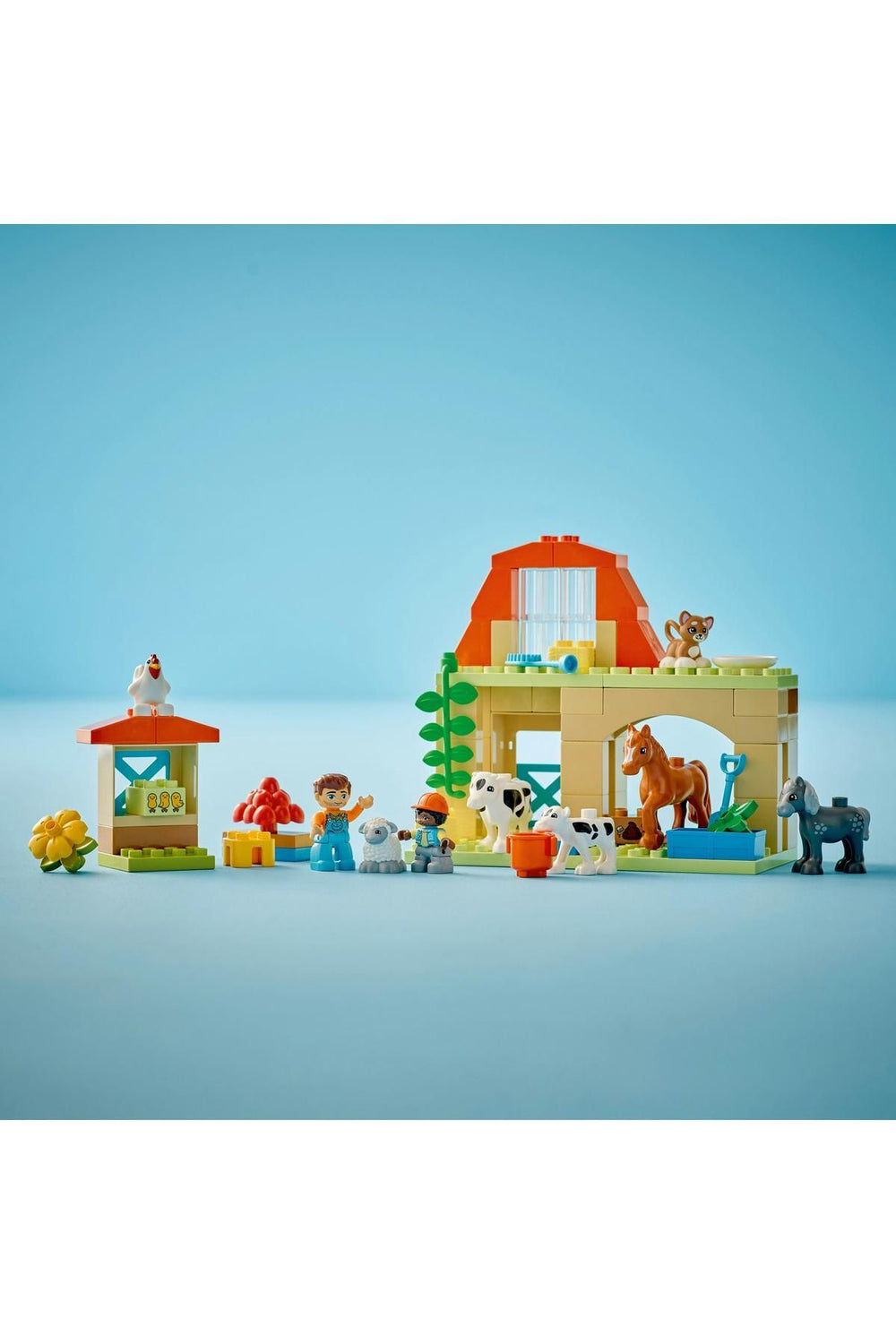 ® DUPLO® Kasabası Çiftlikte Hayvanların Bakımı 10416- 2 Yaş ve Üzeri İçin Yapım Seti (74 Parça)