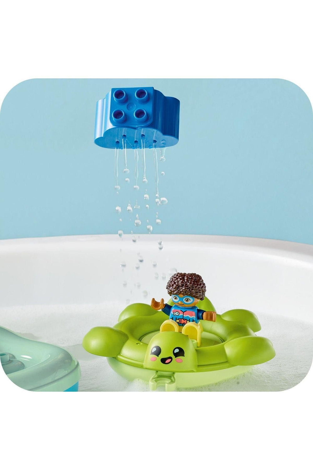 ® DUPLO® Kasabası Su Parkı 10989 - 2 Yaş ve Üzeri Çocuklar için Oyuncak Yapım Seti (19 Parça)