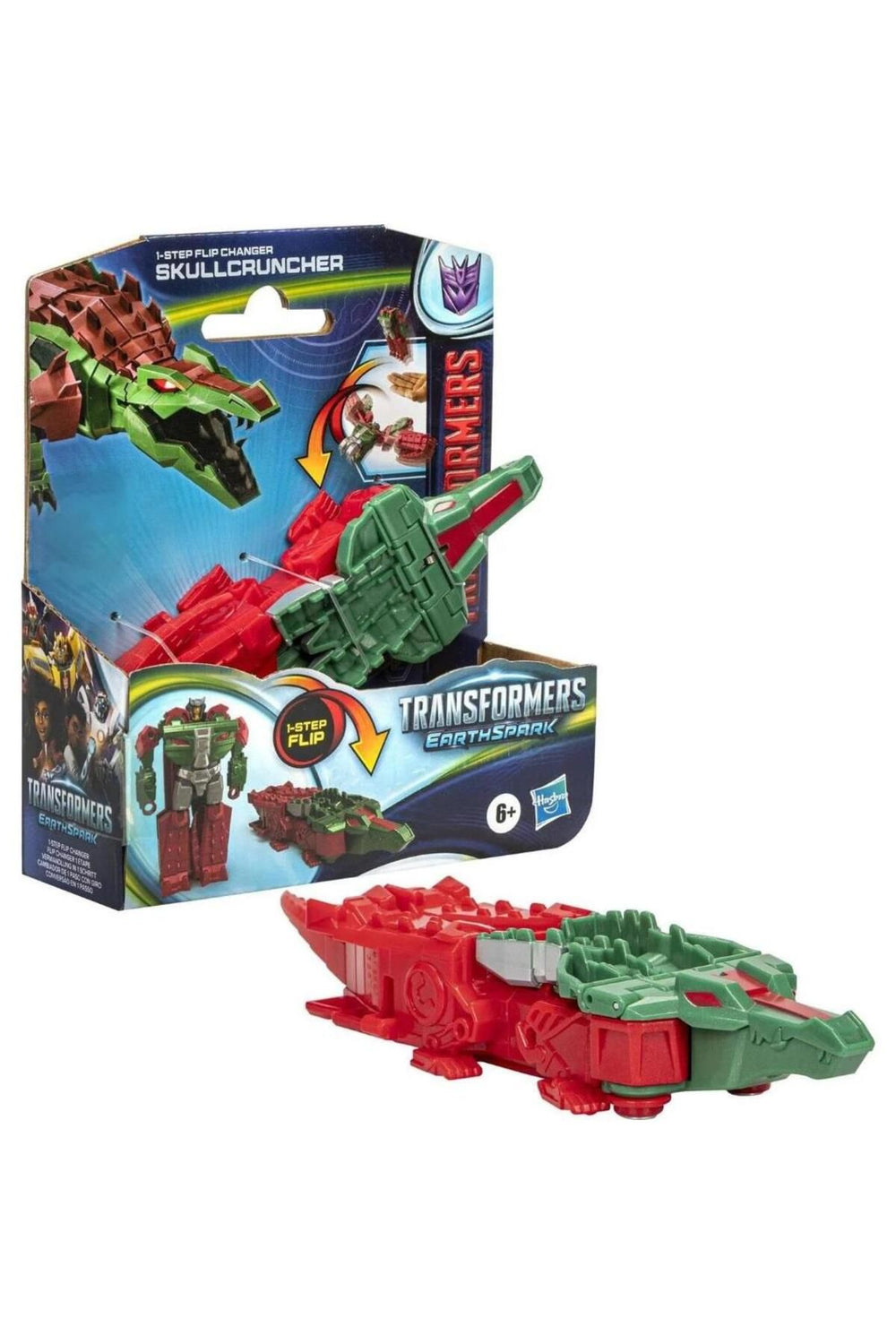 Earthspark Tek Adımda Dönüşen Figür Skullcruncher F6229-F8661