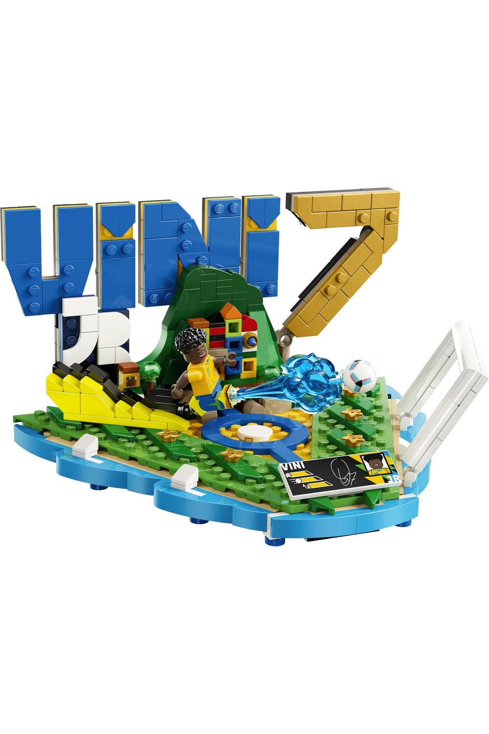 ® Editions Vini Jr. – Unutulmaz Futbol Anları 43027 - 10+ için Oyuncak Yapım Seti (510 Parça)