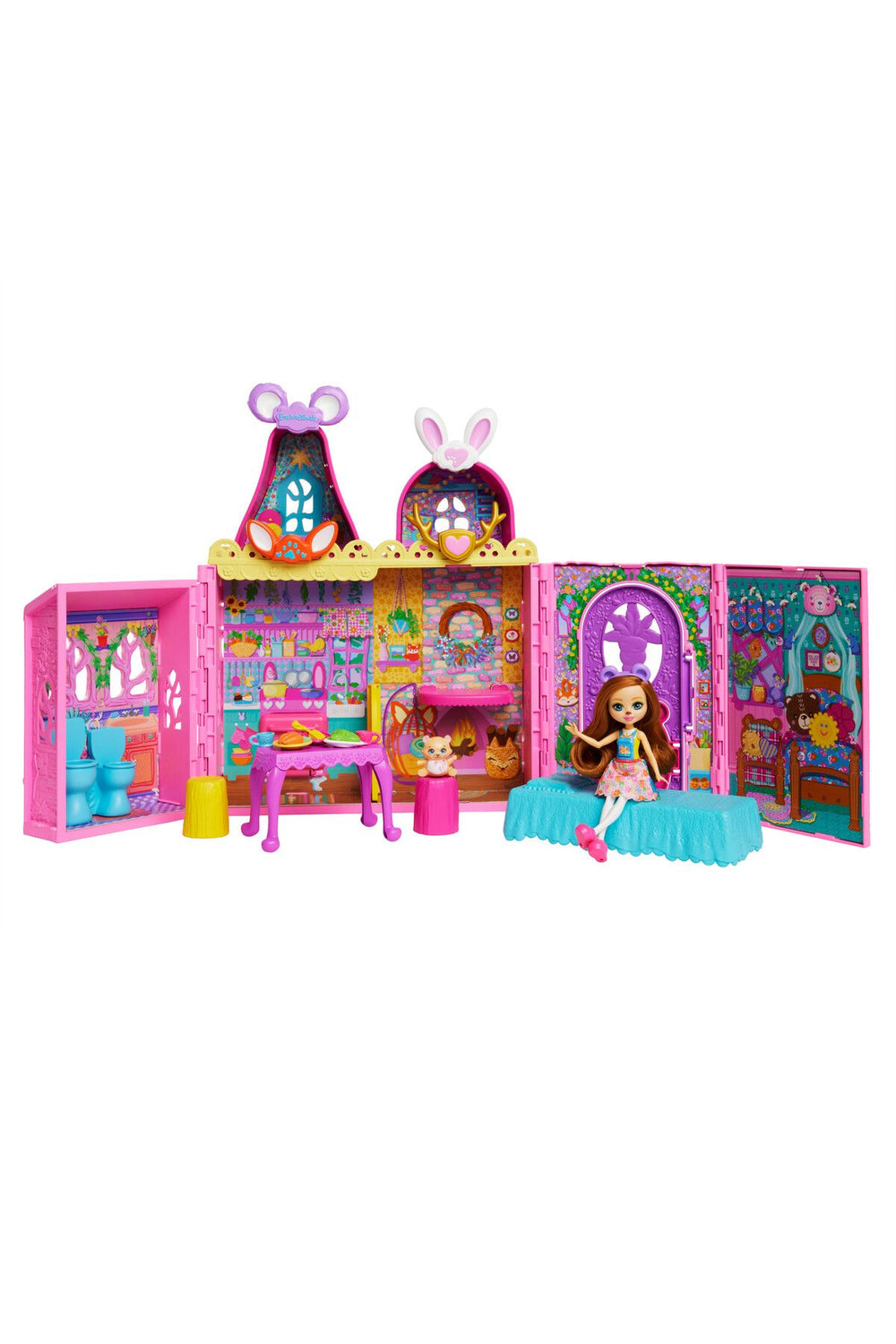 Enchantimals Ana Karakter Bebekler Evi