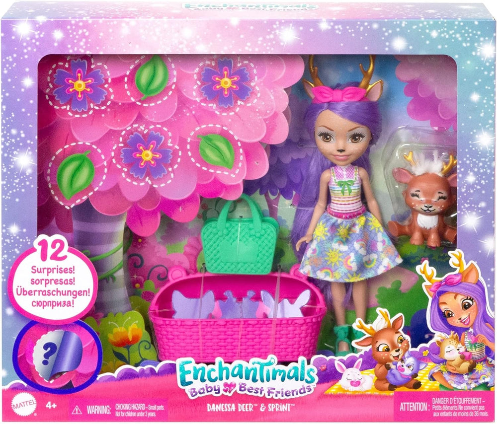 Enchantimals Bestie Reveal Yakın Arkadaş Bebekler Hlk83-hlk84