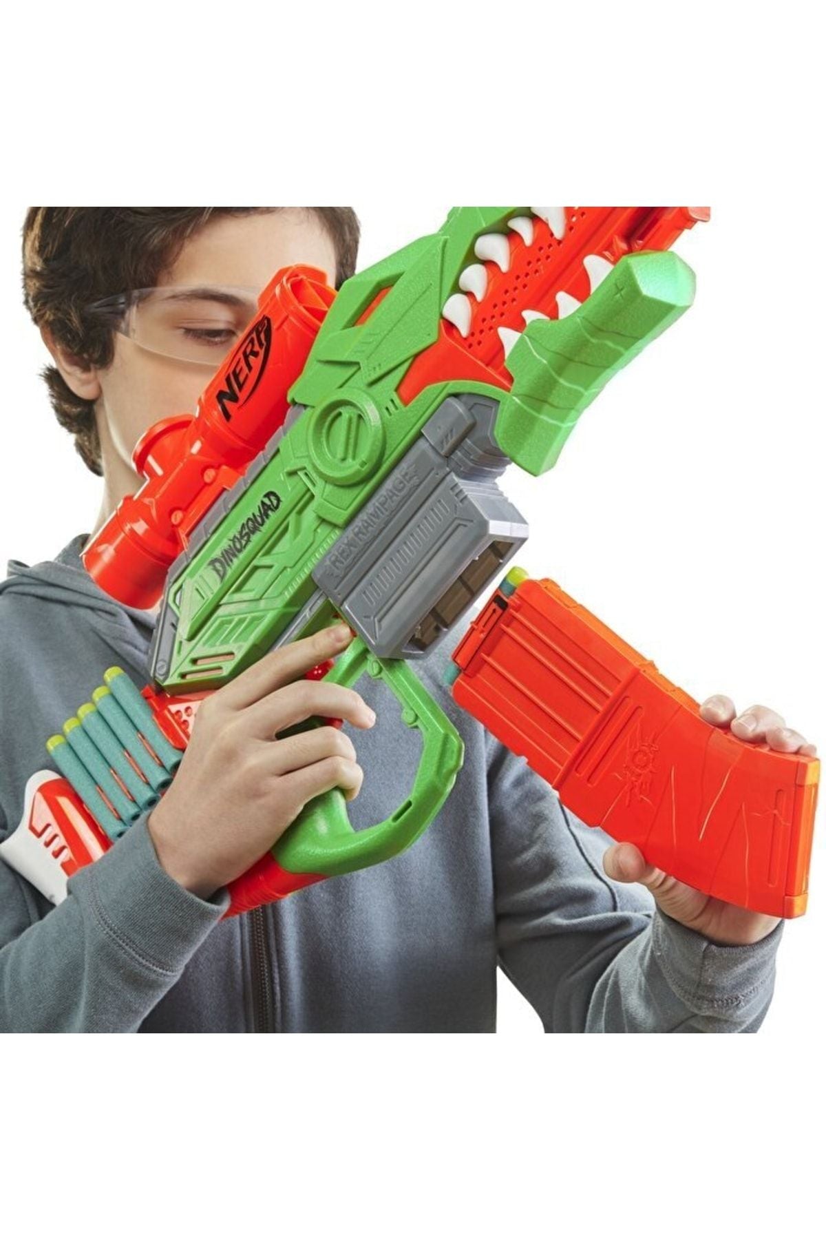 F0807 Nerf Dinosquad Rex-rampage / +8 Yaş