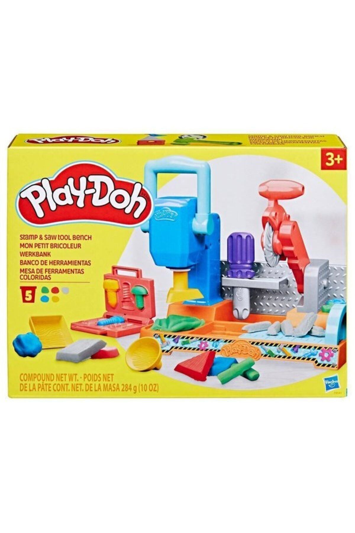 F9141 Play-doh Renkli El Aletleri Tezgahı Oyun Seti +3 Yaş