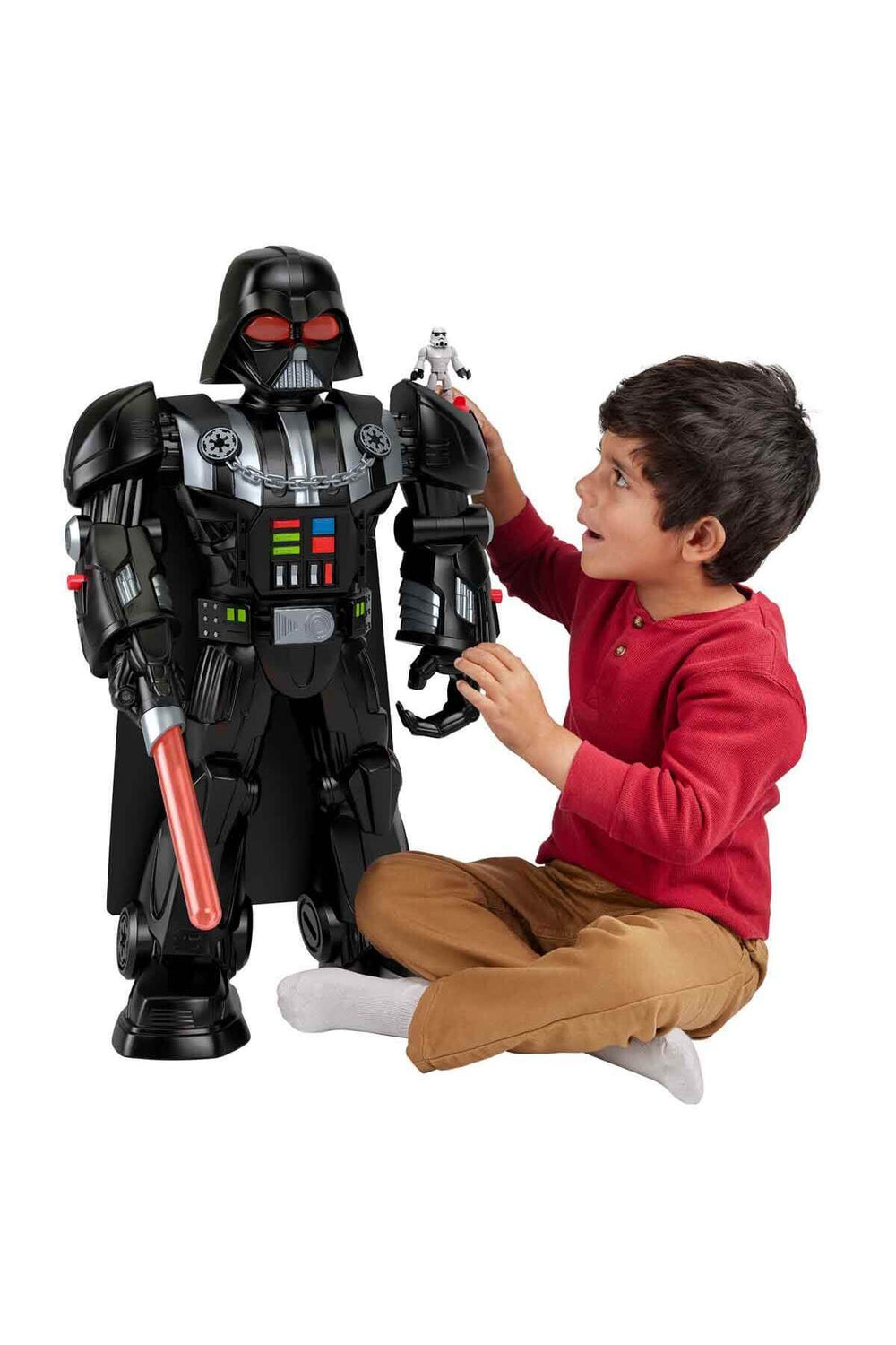 Fisher-Pric e Imaginext Star War s Darth Vader Robot HXG51