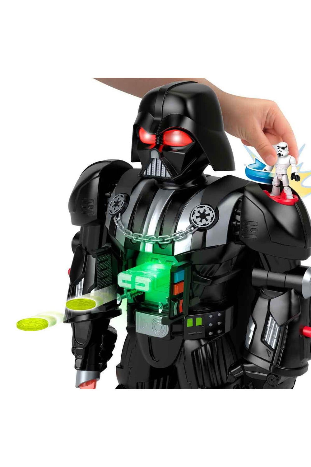 Fisher-Pric e Imaginext Star War s Darth Vader Robot HXG51