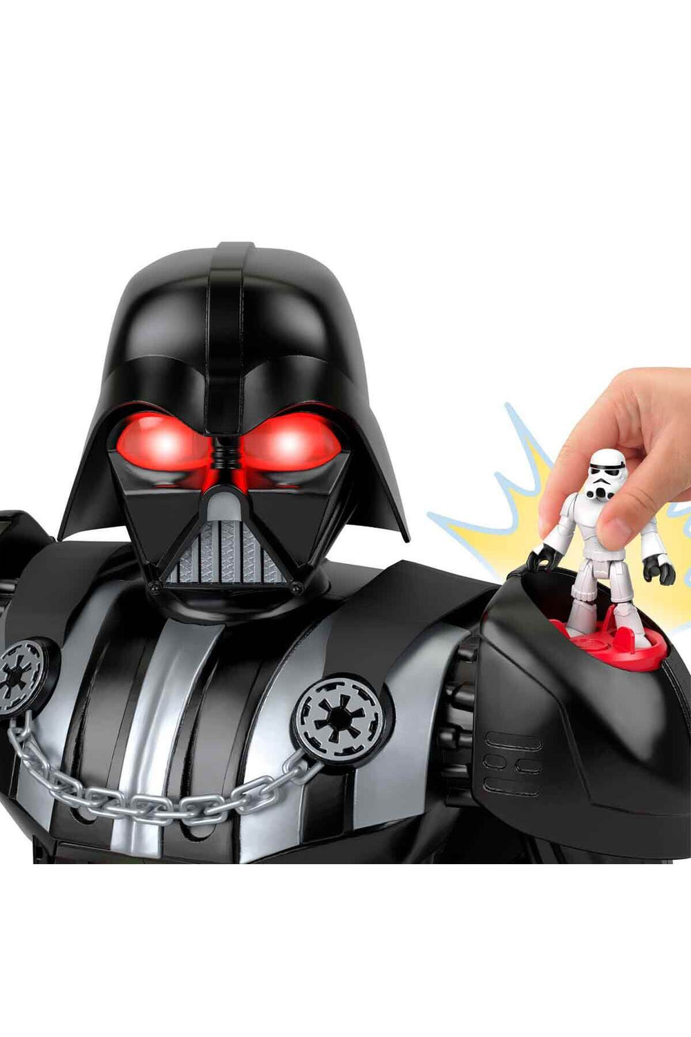 Fisher-Pric e Imaginext Star War s Darth Vader Robot HXG51
