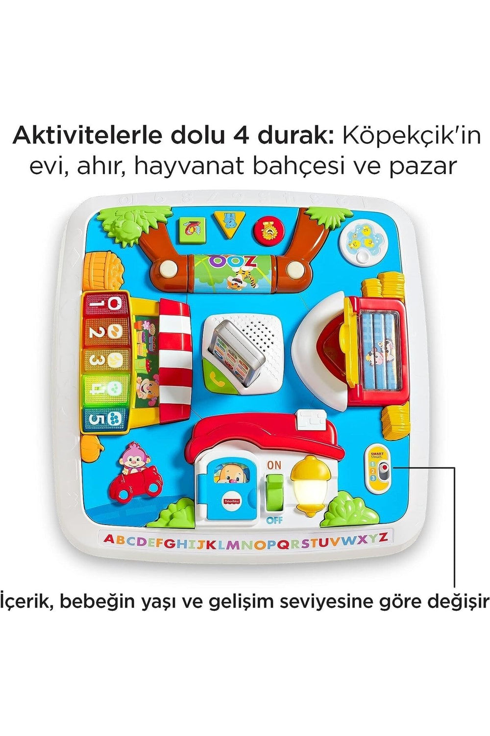 FISHER PRICE Eğitici Köpeğin Aktivite Masası