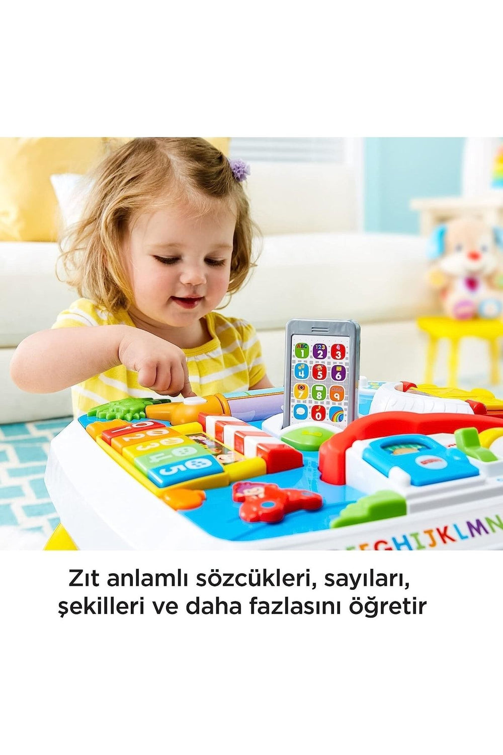 FISHER PRICE Eğitici Köpeğin Aktivite Masası