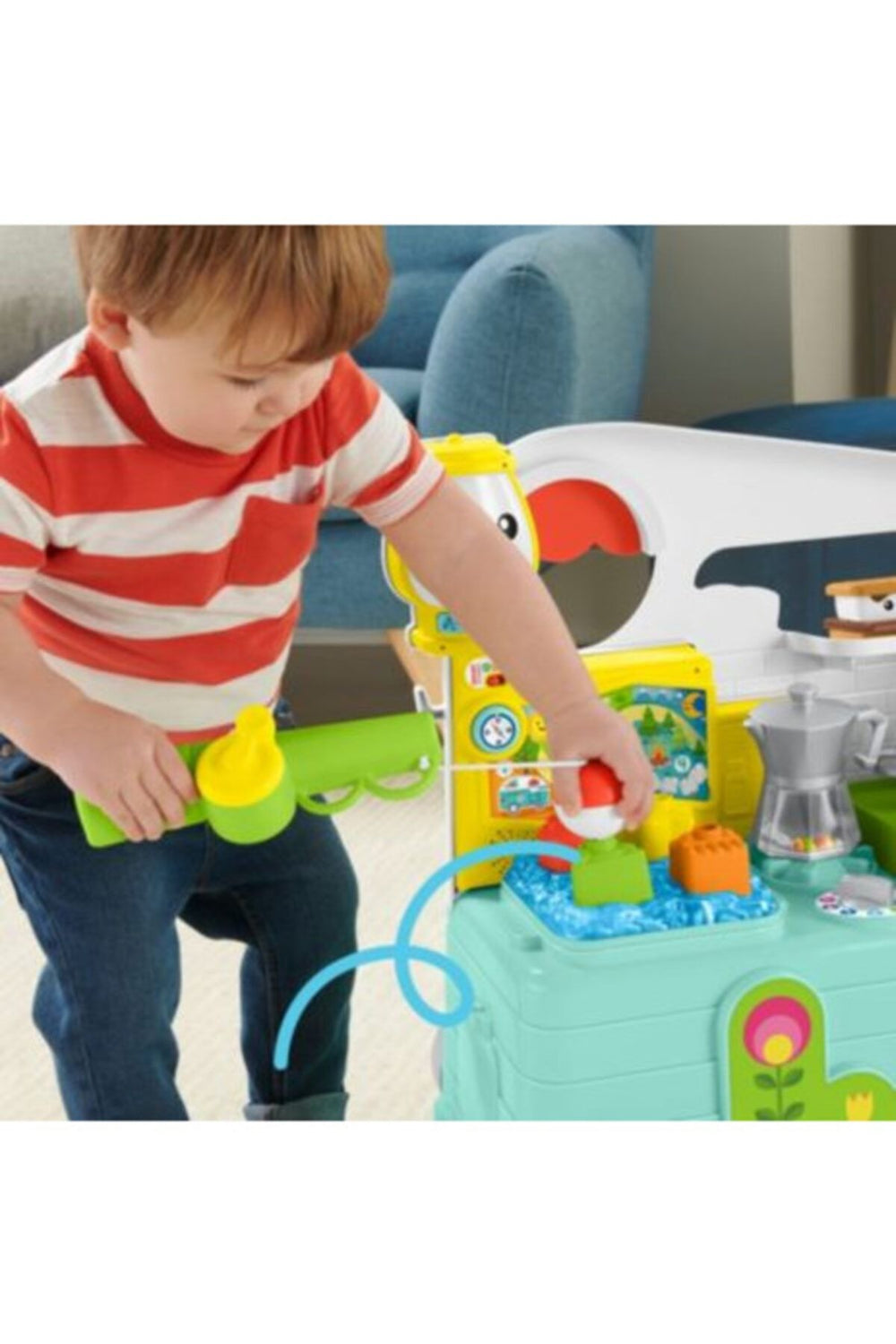 FISHER PRICE Eğlen Ve Öğren 3’ü 1 Arada Karavan (türkçe Ve Ingilizce)