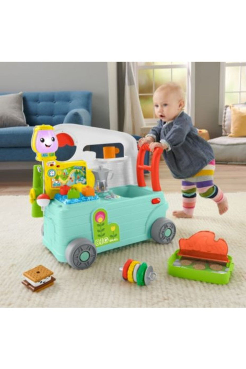 FISHER PRICE Eğlen Ve Öğren 3’ü 1 Arada Karavan (türkçe Ve Ingilizce)
